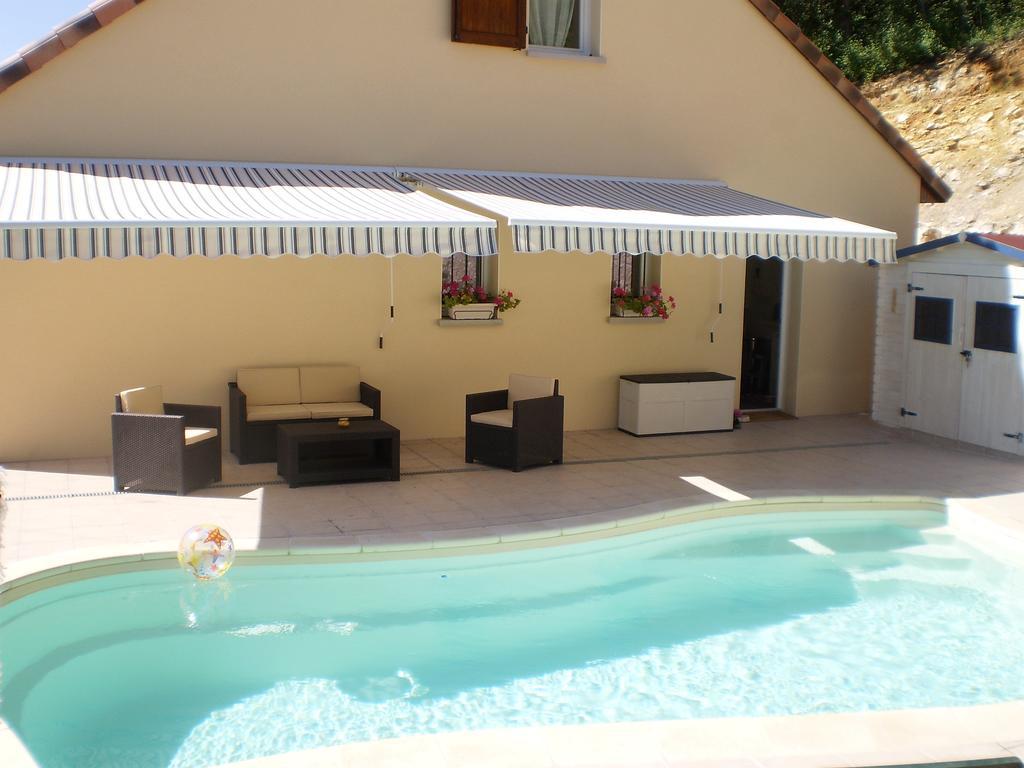 Bed and Breakfast Les Roziers - Roulotte à Bagnac Extérieur photo